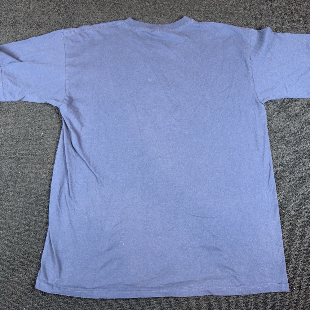 Vintage New York Yankees Shirt Mens XL Blue White MLB Baseball 2003 Logo Y2K Tee - Picture 8 of 8